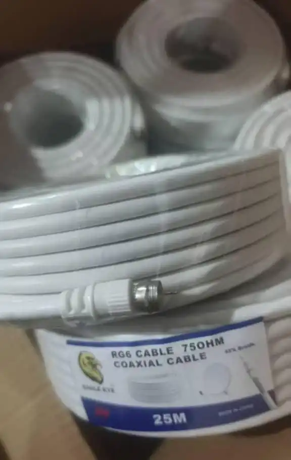 EAGLE EYE COAXIAL WHITE CABLE 25m